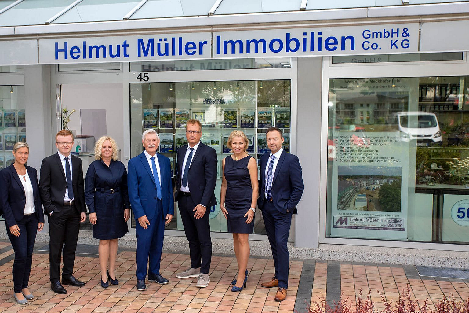Teamfoto Helmut Müller Immobilien