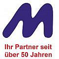 Logo M mit Slogan